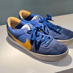 Nike SB Blue and Yellow Sneakers